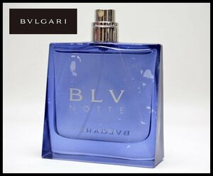 ほぼ満量 BVLGARI ブルガリ BLV NOTTE POUR HOMME ブルー ノッテ プールオム オードトワレ 50ml ※キャップ無