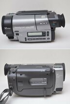 訳あり SONY ハンディカム video Hi8 8ミリビデオカメラ CCD-TR3000 ステーション HSA-V515 ※動作未確認 ソニー Handycam_画像2