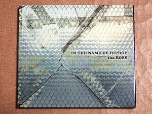 【2CD生産限定盤 the Boss IN THE NAME OF HIPHOP インストCD付き THE BLUE HERB ブルーハーブ 現状品】