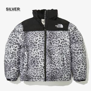 ノースフェイス ダウンジャケット 3XL ホワイトレーベル NOVELTY NUPTSE DOWN JACKET NJ1DN51P レオパード