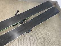 サイズ120cmジュニア用カービングスキー中古スキー板&ビンディングSwallowスワロ―SXV500_画像6