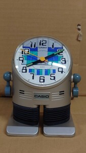 CASIO カシオ ロボット アクション 目覚まし時計 AC-100 昭和レトロ 置時計 1000円スタート