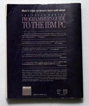 【洋書】IBM-PC プログラマーズ・ガイド(原題:PROGRAMMER'S GUIDE TO THE IBM PC) MIcrosoftPress刊 Peter Norton著_画像2