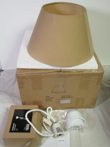 LAMP SHADE ランプ シェード　吊下げ ベージュ系 布 照明器具