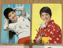 1970年代　アイドル　下敷き　デッドストック　当時品　麻丘めぐみ　小柳ルミ子　森昌子　６枚セット_画像6