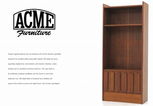 *r6j542* exhibition goods *ACME*akme* Mid-century * walnut * Northern Europe * modern * shelf * display shelf * Northern Europe * bookcase *