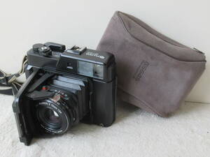 富士フィルム　FUJICA GS645 Professional　EBC FUJINON S 75mm 1:3.4　蛇腹式 レンジファインダー 中判フィルムカメラ　ソフトケース付