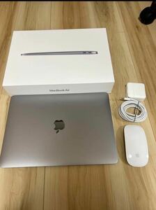 Apple 美品　MacBook Air 2020 スペースグレー+ magic mouse セット