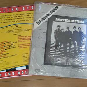 LP Rolling Stones Rock 'n' Rolling Stones レコード 1980 ステッカー★LASE DISC ローリングストーンズの画像2