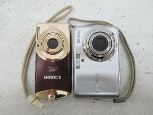 ジャンク●Canon IXY DIGITAL L4・FUJIFILM A220　デジタルカメラ 2個セット●929S