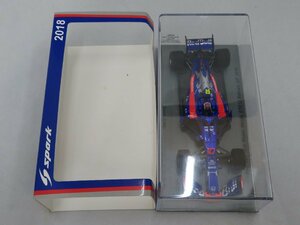 中古品●スパーク　1/43 Red Bull Toro Rosso Honda STR13 No.10 Bahrain GP 2018 Pierre Gasly●1027S