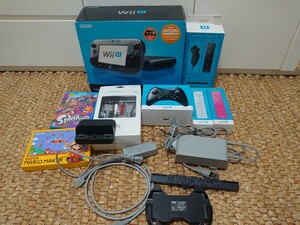 wiiu 本体コントローラー リモコンプラス AVケーブル スプラ マリオ