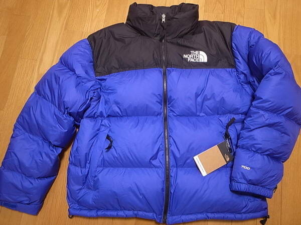 【送料無料 即決】海外限定 THE NORTH FACE 1996 RETRO NUPTSE JACKET LAPIS BLUE 青 XL 新品 復刻 DOWNヌプシ ダウンジャケット日本未展開