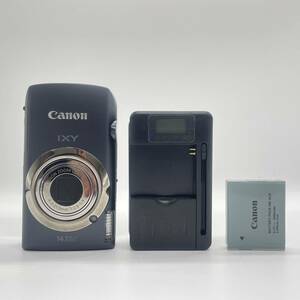 【ほぼ新品級・簡易動作確認済】Canon IXY 10S BK　コンデジ　デジカメ　デジタルカメラ　シャッター&フラッシュ動作OK