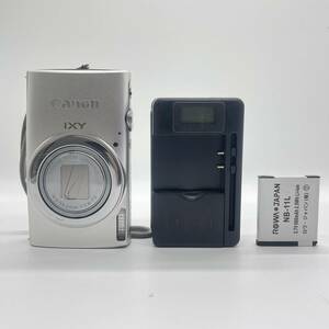 【動作確認済】Canon IXY 630 SILVER　コンデジ　デジカメ　デジタルカメラ　シャッター&フラッシュ動作OK