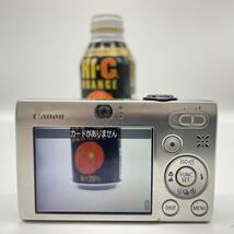 【動作確認済】Canon IXY DIGITAL 25 IS BK　コンデジ　デジカメ　デジタルカメラ　シャッター&フラッシュ動作OK_画像3