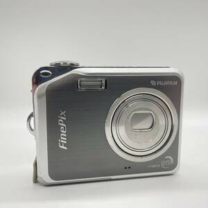 【動作確認済】FUJI FILM FinePix V FINEPIX V10 SILVER　コンデジ　デジカメ　デジタルカメラ　シャッター&フラッシュ動作OK