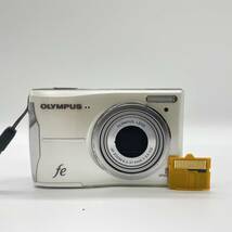 【動作確認済・XDカード変換アダプタ付き】OLYMPUS CAMEDIA FE-46　コンデジ　デジカメ　デジタルカメラ　シャッター&フラッシュ動作OK_画像1