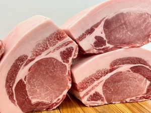 [ prompt decision ] Tochigi prefecture production [.. pork ].. pig roast block [1.2.] gorgeous . meat luxury pork sote- luxury tonkatsu designation agriculture place safety reality goods image 