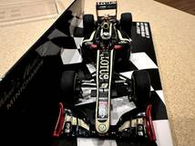 【中古品】1/43 MINICHAMPS ミニチャンプス LOTUS RENAULT E20 K.RAIKKONEN 2012_画像3