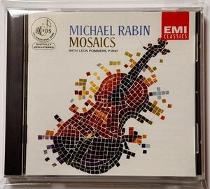 （貴重）マイケル・レビン　モザイク　MICHAEL RABIN　MOSAICS　FULL DIMENSIONAL SOUND EMI FDS