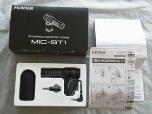 富士フイルムステレオマイクロフォン MIC-ST1