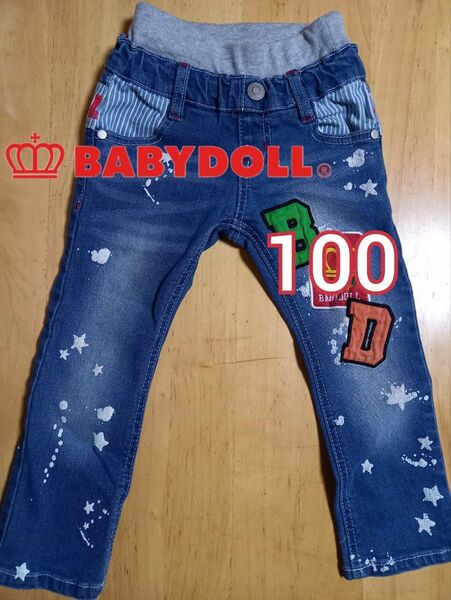 BABYDOLL ベビードール デニム ジーンズ ジーパン パンツ 100