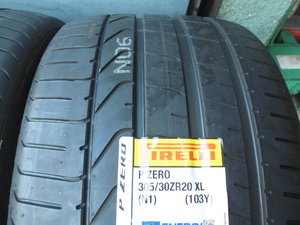 Ｐ-ＺＥＲＯ　305/30Ｒ20　Ｎ1（ポルシェ承認）新品未使用タイヤ２本です！！