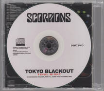 SCORPIONS / TOKYO BLACKOUT FINAL NIGHT　 _画像3