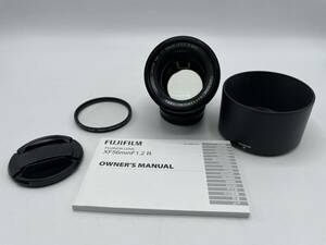 FUJIFILM / 富士フィルム FUJINON ASPHERICAL LENS SUPER EBC XF 56mm 1:1.2 R / 説明書付【TNB007】