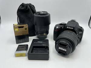 Nikon / ニコン D5100 / AF-S DX NIKKOR 18-55mm 1:3.5-5.6G VR / AF-S DX NIKKOR 55-200mm 1:4-5.6G ED VR【TNB017】