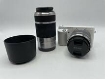 Sony / ソニー NEX-F3 / E 1:3.5-5.6 18-55mm OSS / E 4.5-6.3 55-210 OSS【KMOK042】_画像1