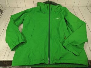 【2yt021】登山服 トレッキングウエア モンベル mont-bell パウダーステップ パーカ Men's グリーン Lサイズ◆b62