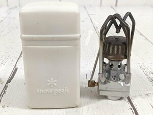 【1yt396】アウトドア キャンプ用品 スノーピーク snowpeak ギガパワーストーブ シングルバーナー◆U04