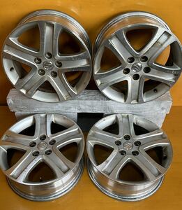 No.07佐賀発 SUZUKI 17×6 1/2J OFF+45 5H PCD 114.3 Φ 60mm 4本set 17インチ 純正