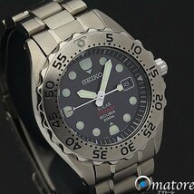 【最落スタート】◎SEIKO セイコー プロスペックス ダイバースキューバ チタン メンズ ソーラー SBCB007 V145-0AH0◎_画像1