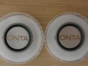 ★CONTAX コンタックス 30.5mm L39(UV)MCフィルター ＋ A2(81B)MCフィルター 2枚セット★