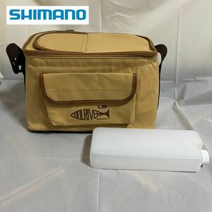 ST■ 未使用 SHIMANO シマノ 保冷バッグ フィッシュバッカン バッカン タックルボックス タックルバケツ バケツ 釣り釣り用カバン 茶色 