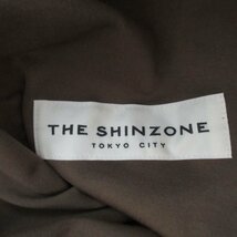 美品 22SS THE SHINZONE シンゾーン センタープレス TRACK BOY PANTS トラックボーイ ドロスト イージーパンツ 21SMSCU08 サイズM カーキ_画像7