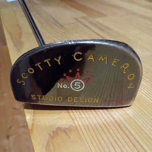 スコッティキャメロン　スタジオデザイン　No.5　SCOTTY CAMERON　タイトリスト　titleist　