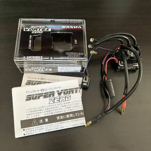 サンワ スーパーボルテックスZERO ブラシレスESC SANWA SUPER VOLTEX ZERO 美品 YD-2 RDX GRK