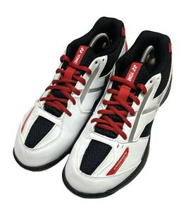  finest quality goods Yonex YONEX SHB670 24cm badminton shoes sneakers white red power cushion 670 USED goods 