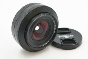 全額返金保証！最速発送【フォクトレンダー Voigtlander 20mm f/3.5 Color-Skopar カラースコパー SL II Canon】（202306-19123-kaitori）