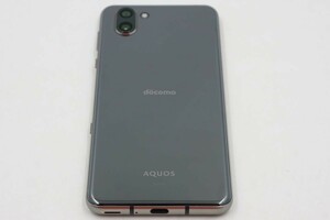 ★☆全額返金保証！最速発送！【SHARP AQUOS R3 128GB docomo ブラック 動作確認済】★☆（202401-03468-Skaitori）