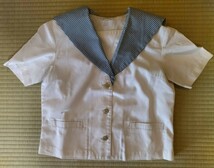 岡山県 就実高校 女子制服 HANAE MORI ハナエモリ　160A(B80)　6点セット　セーラー服　卒業生保管品_画像6