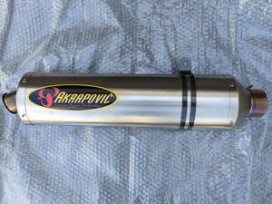 アクラポビッチ チタンサイレンサー AKRAPOVIC 旧サソリマーク 汎用