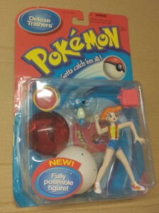 ハズブロ Hasbro 2000年頃 Pokmon Pocket Monster ポケモン アクション フィギュア シリーズ カスミ ＆ タッツー Misty ＆ Horsea POKEMON