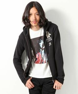 レア 美品 HYSTERIC GLAMOUR VIP CLUB 28 pt パーカー Hysガールスウェット ジップアップ ブラック Hysteric Glamour 黒色 バックロゴ