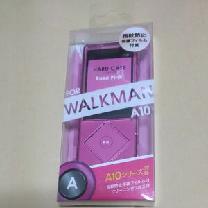 ウォークマン用/SONY WALKMAN NW-A10用　ハードケース ピンク　NW-A16/A17/A25/A26/A27