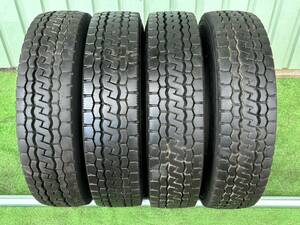 ブリヂストン DURAVIS M804 バリ山　TUBELESS 205/85R16 117/115L LT 2021年4本セット